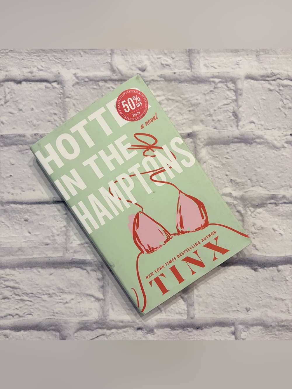 Hotter In The Hamptons by Tinx (Christina Najjar) hardcover book